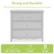 preview thumbnail 9 of 13, Sweetpea Baby Rose Tiana 3 Drawer Dresser