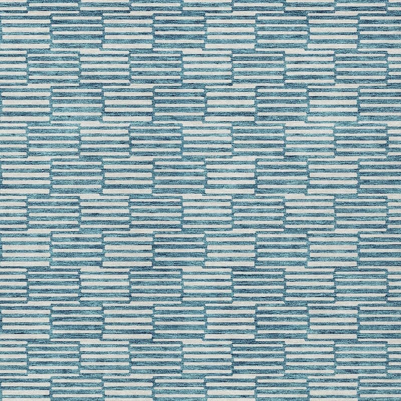 HomeRoots Geometric Transitional Rectangle Outdoor Rug