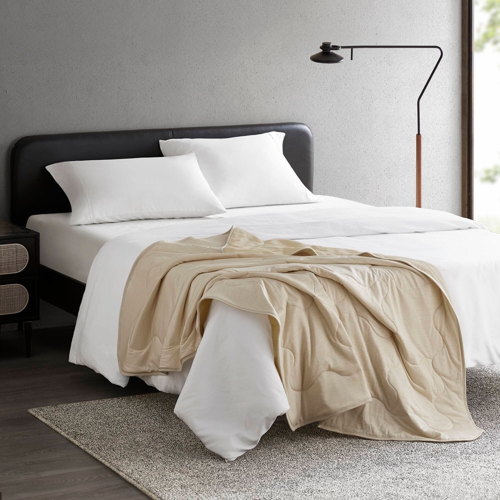 Sharper Image All Season Down Alternative Throw