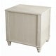 preview thumbnail 89 of 116, Wood NightStand with Metal Handle
