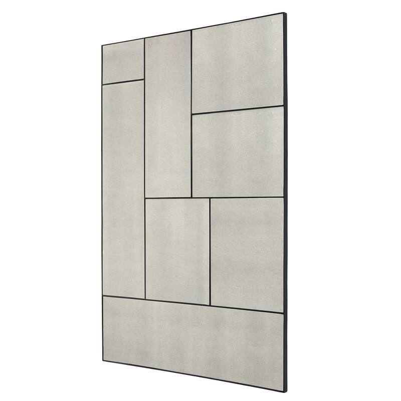 Uttermost 09898 Puzzle Piece 40" W x 60" H Rectangular Framed Bathroom
