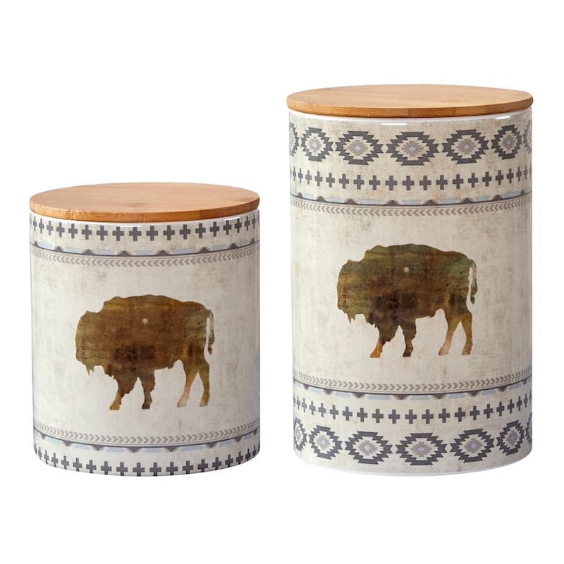Paseo Road by Hiend Accents Free Spirit Canister Set, 2PC - N/A