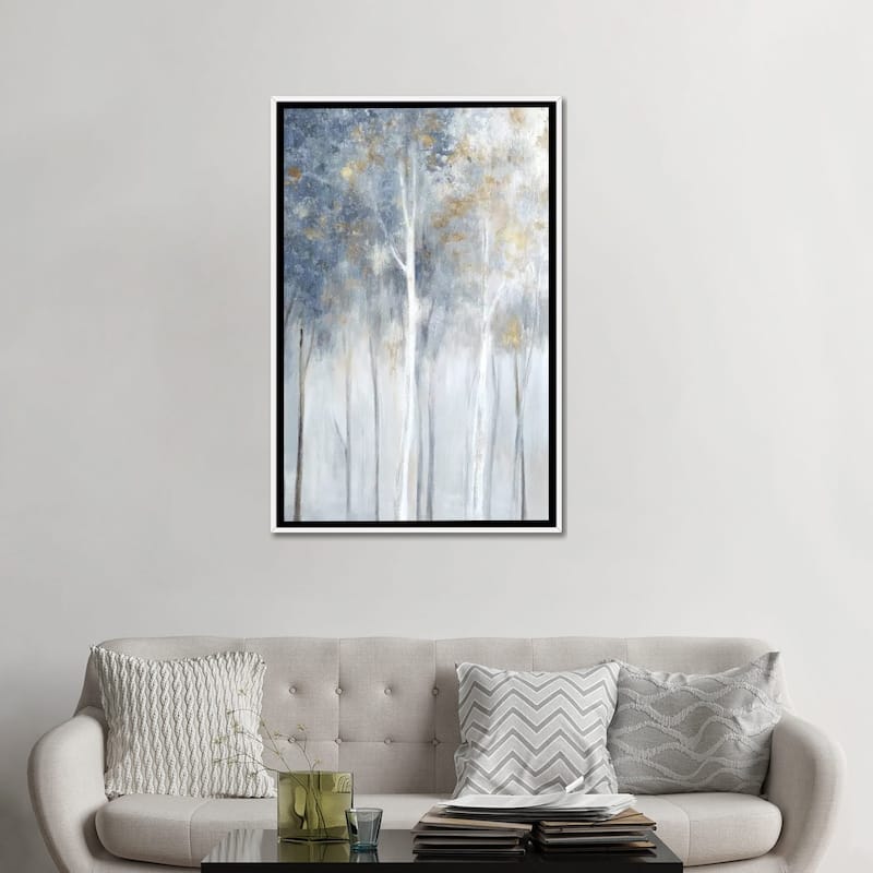 iCanvas "Fog and Gold II" by Eva Watts Framed Canvas Print