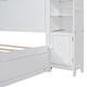 preview thumbnail 28 of 52, Modern Platform Bed with Integrated Cabinet and Drawers