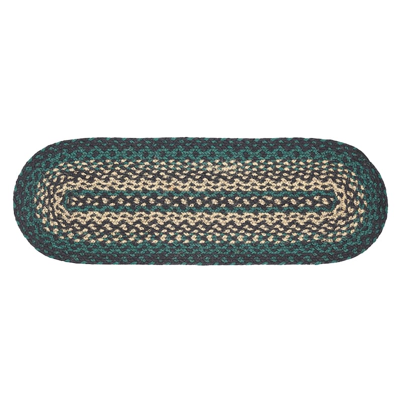 Pine Grove Jute Oval Runner 8x24