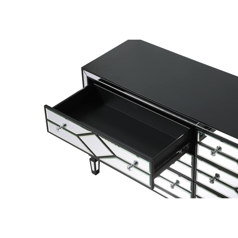 6 Drawer 64" Double Dresser