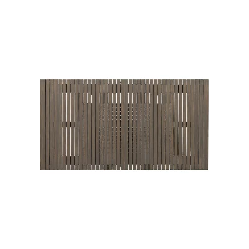Sorrento Acacia Wood 9-piece Expandable Table Outdoor Dining Set by Christopher Knight Home