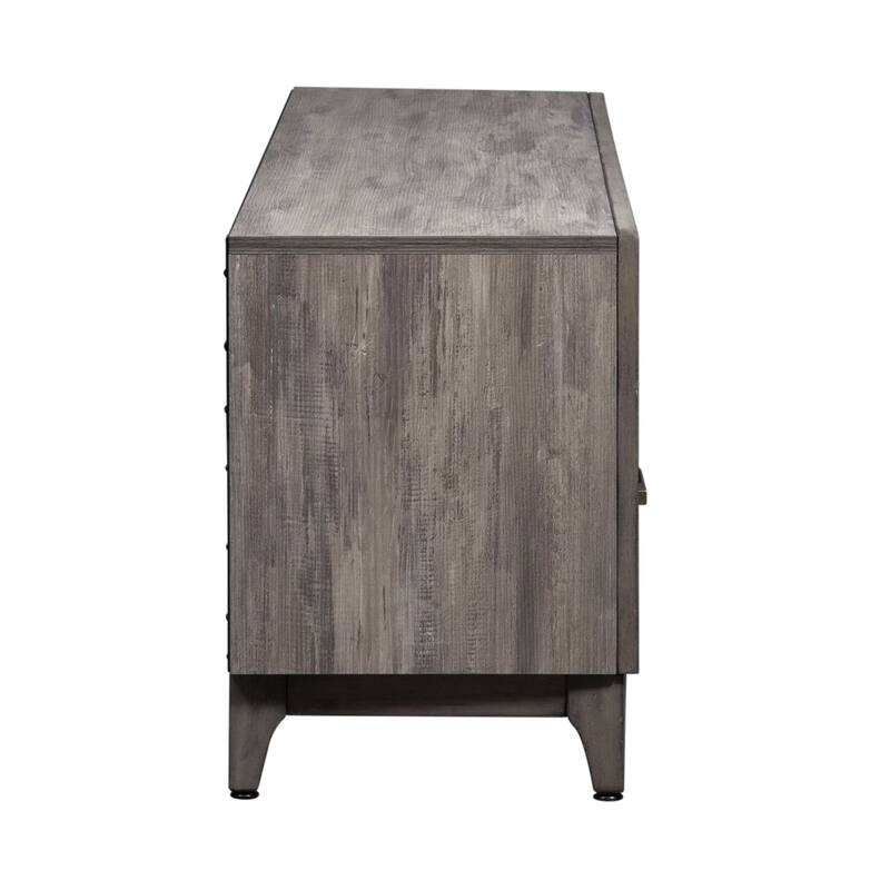 Mercury Driftwood Gray 62 Inch TV Console - 62 inches