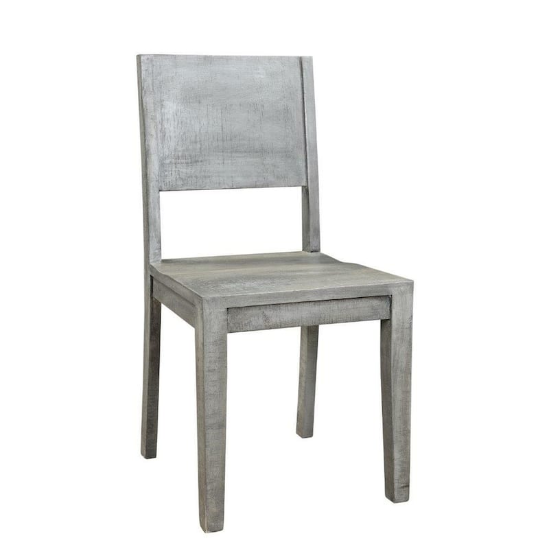 Raven Mango Wood Dining Chairs - Set of 2 - N/A