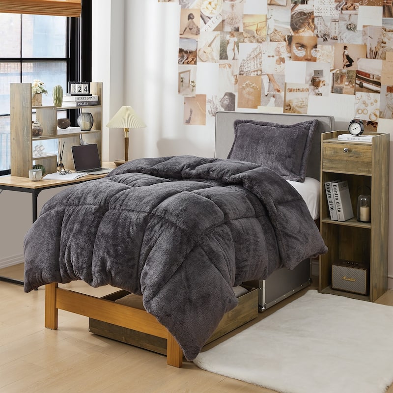 Me Comforter ATE Your Comforter® - Coma Inducer® Oversized Comforter Set - Charcoal Steel