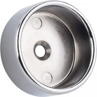 Hardware Resources Closed Press Fit Closet Rod Mounting Bracket for