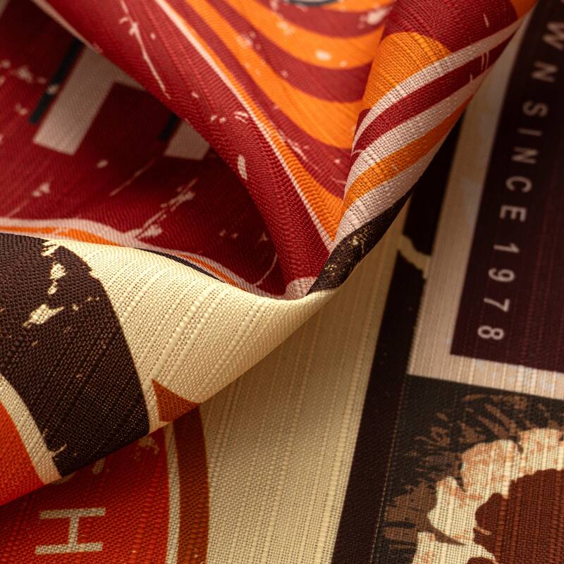 Cucina Fresh Brew Textured Kitchen Curtain Set