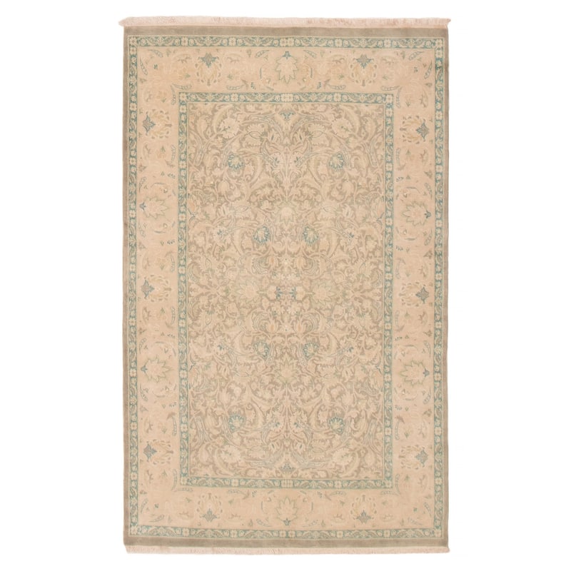 ECARPETGALLERY Hand-knotted Pako Persian 18 Of 20 Taupe Wool Rug - 4'0 x 6'5 - Taupe - 4'0 x 6'5