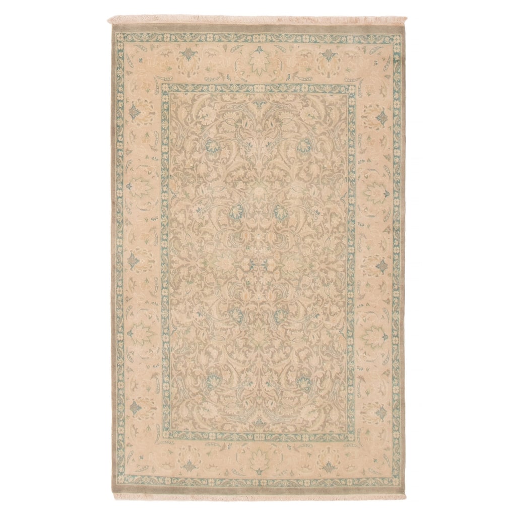 ECARPETGALLERY Hand-knotted Pako Persian 18 Of 20 Taupe Wool Rug - 4'0 x 6'5