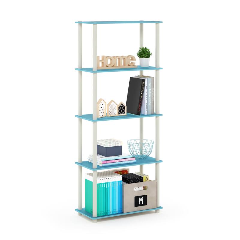 Furinno Turn-N-Tube 5-tier Multipurpose Display Rack Shelf