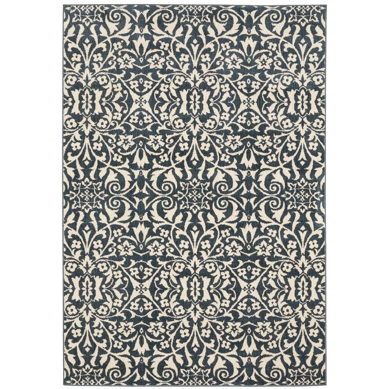 Vista Home Fawn Floral and Vine Area Rug - 9'10" x 12'10" - Runner/Rectangle