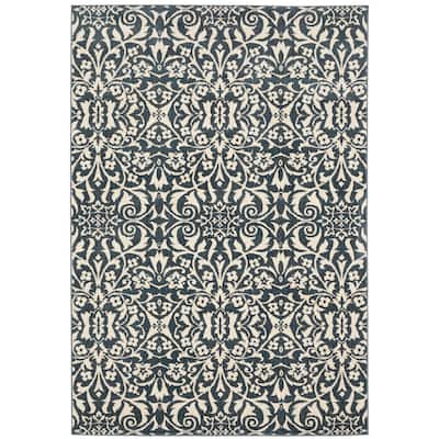 Vista Home Fawn Floral and Vine Area Rug