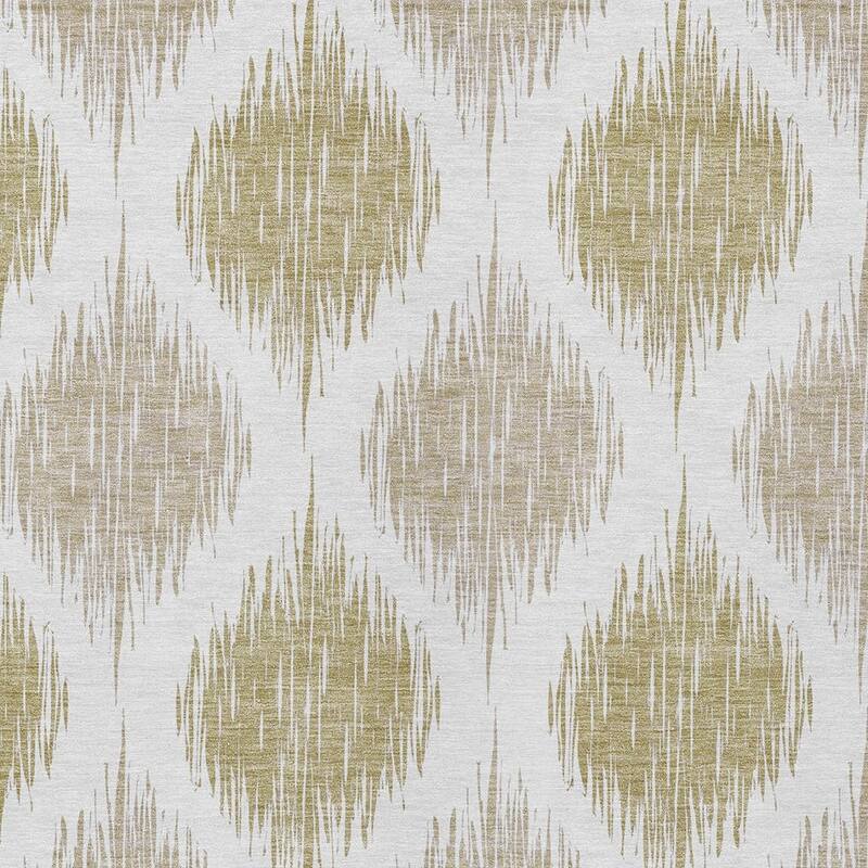 HomeRoots Ikat Transitional Rectangle Outdoor Rug