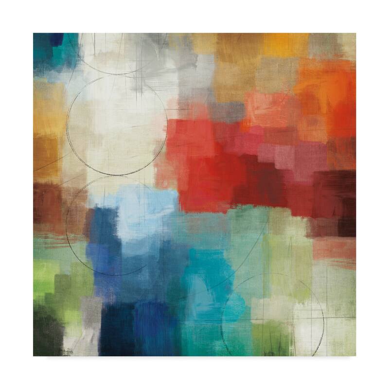 Michael Mullan 'Seasons Abstract' Canvas Art