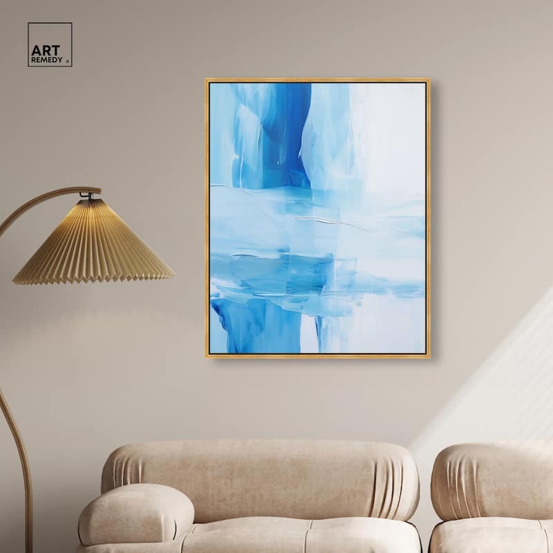 Seraphic Blues II Canvas by Art Remedy