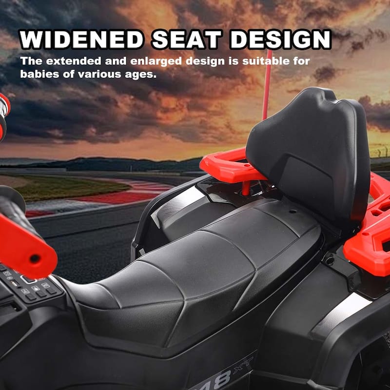 24V Kids Ride On Car with Parent Remote Control and LED Lights