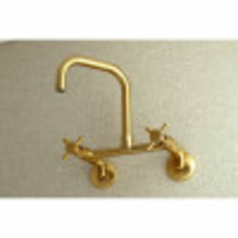 Kingston Brass Concord 1.8 GPM Wall Mounted Bridge Kitchen Faucet