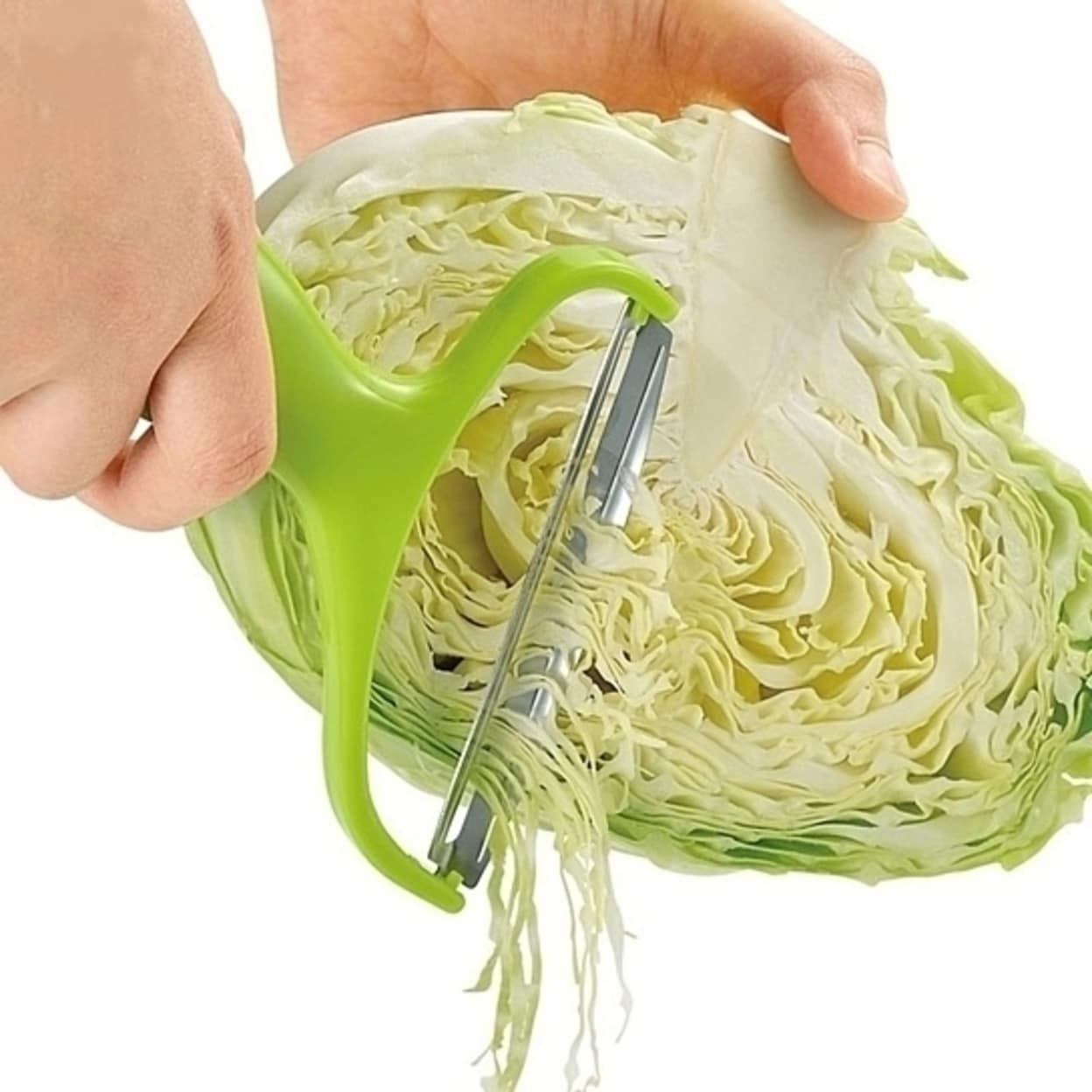 Shop Stainless Steel Vegetable Peeler Cabbage Graters Salad Potato Slicer Cutter Fruit Knife Overstock 26457534