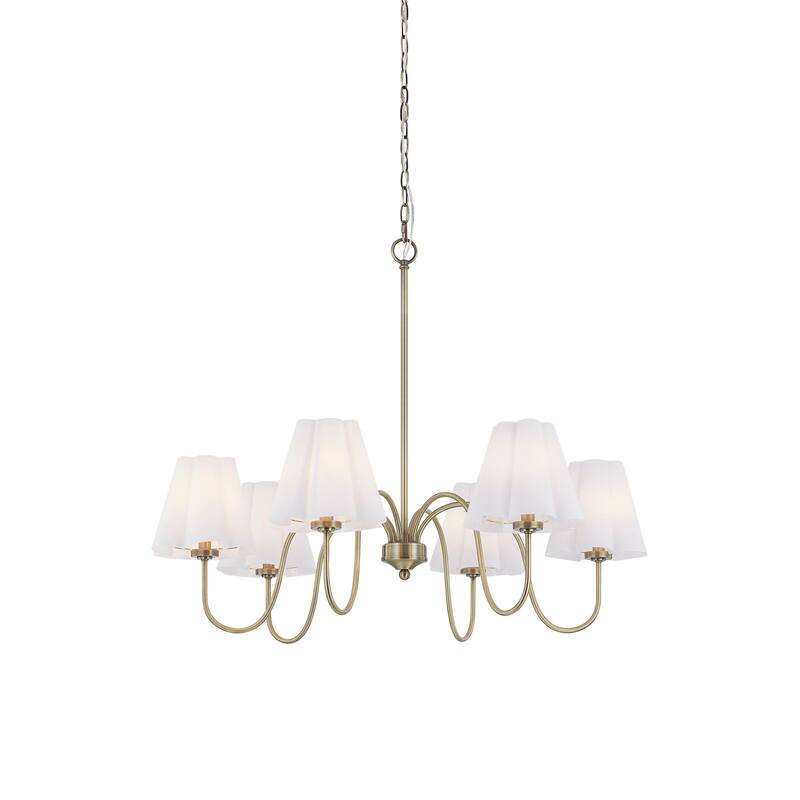 Kensington 6-Light Chandelier, Gold