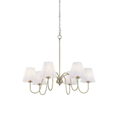 Kensington 6-Light Chandelier, Gold