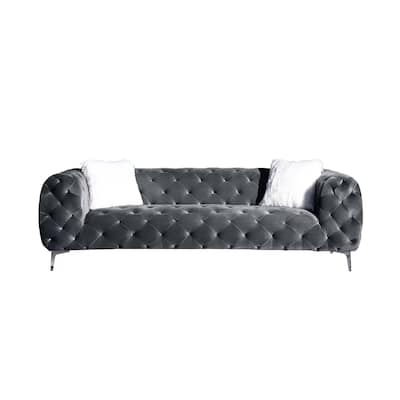 Elegant Velvet Living Room Sofa
