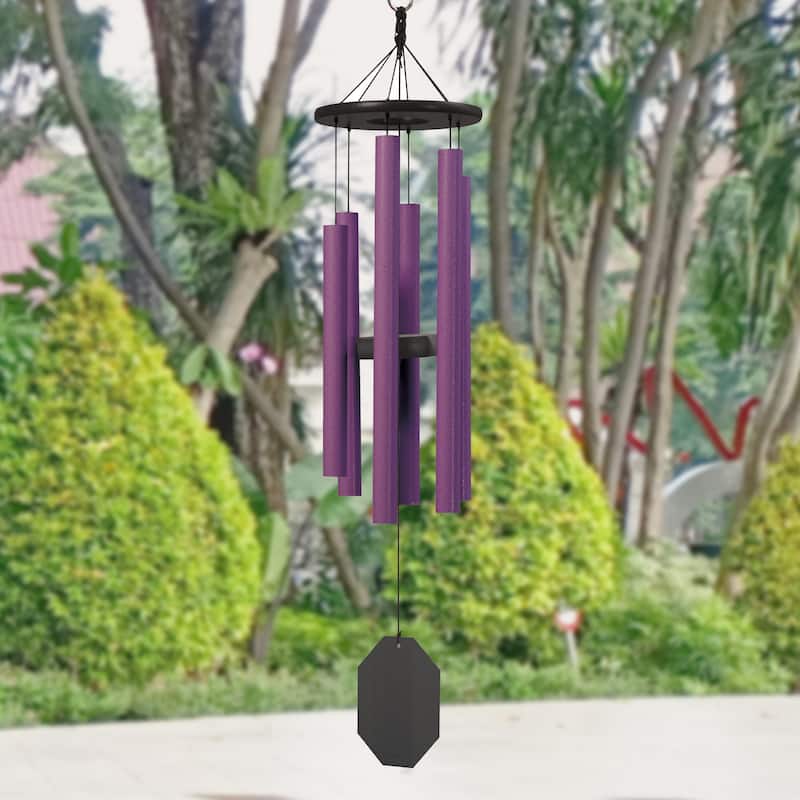 OUTDOOR LEISURE PRODUCTS Model 107MP Wind Chime made with powder coated Aluminum tubes