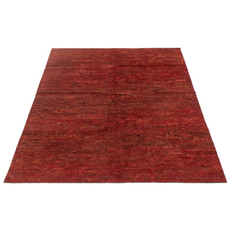 ECARPETGALLERY Hand-knotted Finest Peshawar Ziegler Red Wool Rug - 6'0 x 8'9