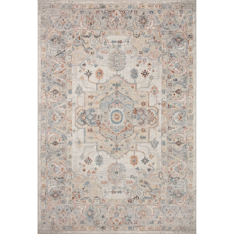 Alexander Home Colette Traditional Botanical Area Rug