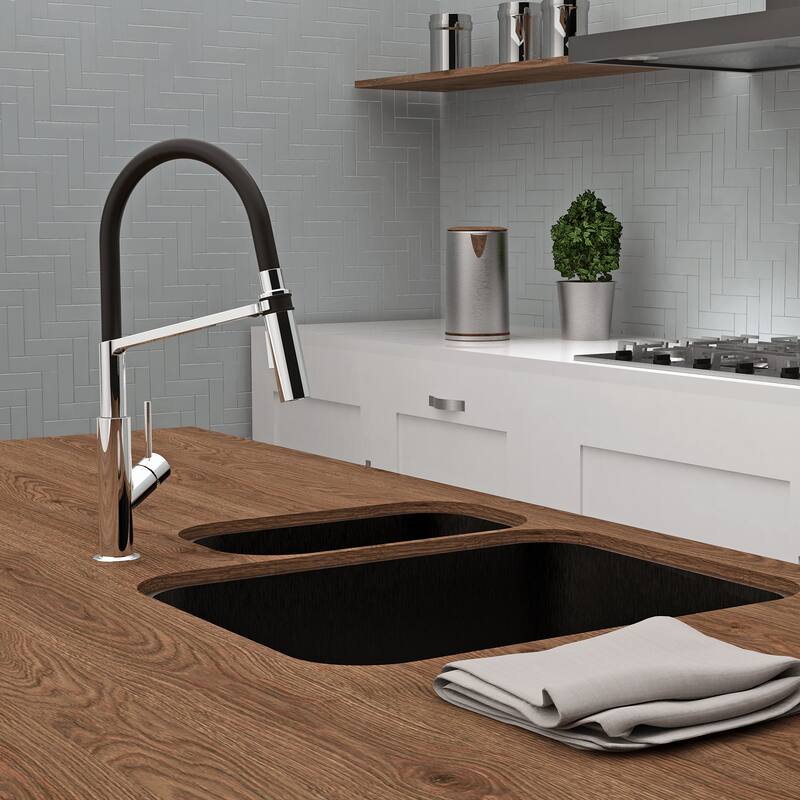 Belanger MAG78CCP Single Handle Pull-Down Kitchen Faucet, Polished Chrome