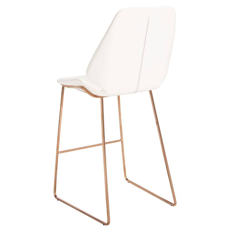 SAFAVIEH Kristlaug Modern 26-inch Counter Stool - 19.8" W x 22" L x 40" H - 20Wx22Dx40H