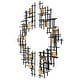 preview thumbnail 5 of 4, Reflection Metal Grid Wall Decor - 57.5" - Set of 2