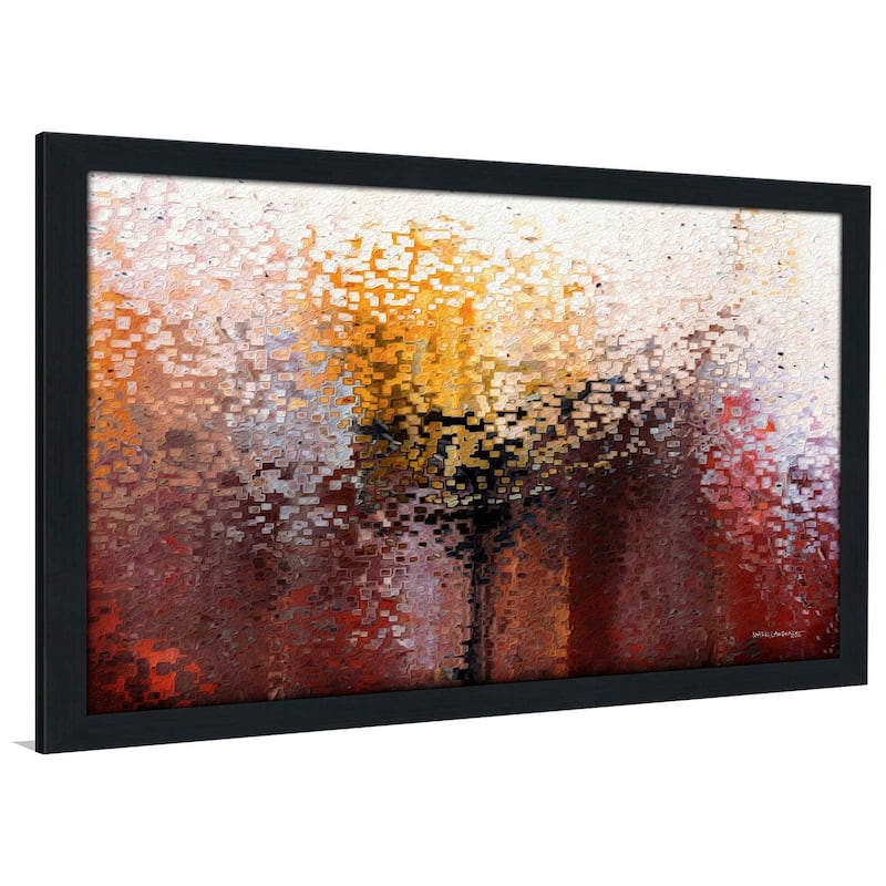 "Nahum 1 7 A Stronghold" by Mark Lawrence Print on Acrylic.