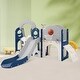 preview thumbnail 3 of 43, 8 in 1 Toddler Slide and Swing Set, Kids Playground Climber Slide Playset w/ Basketball Hoop & Non-Slip Steps for Indoor Outdoor