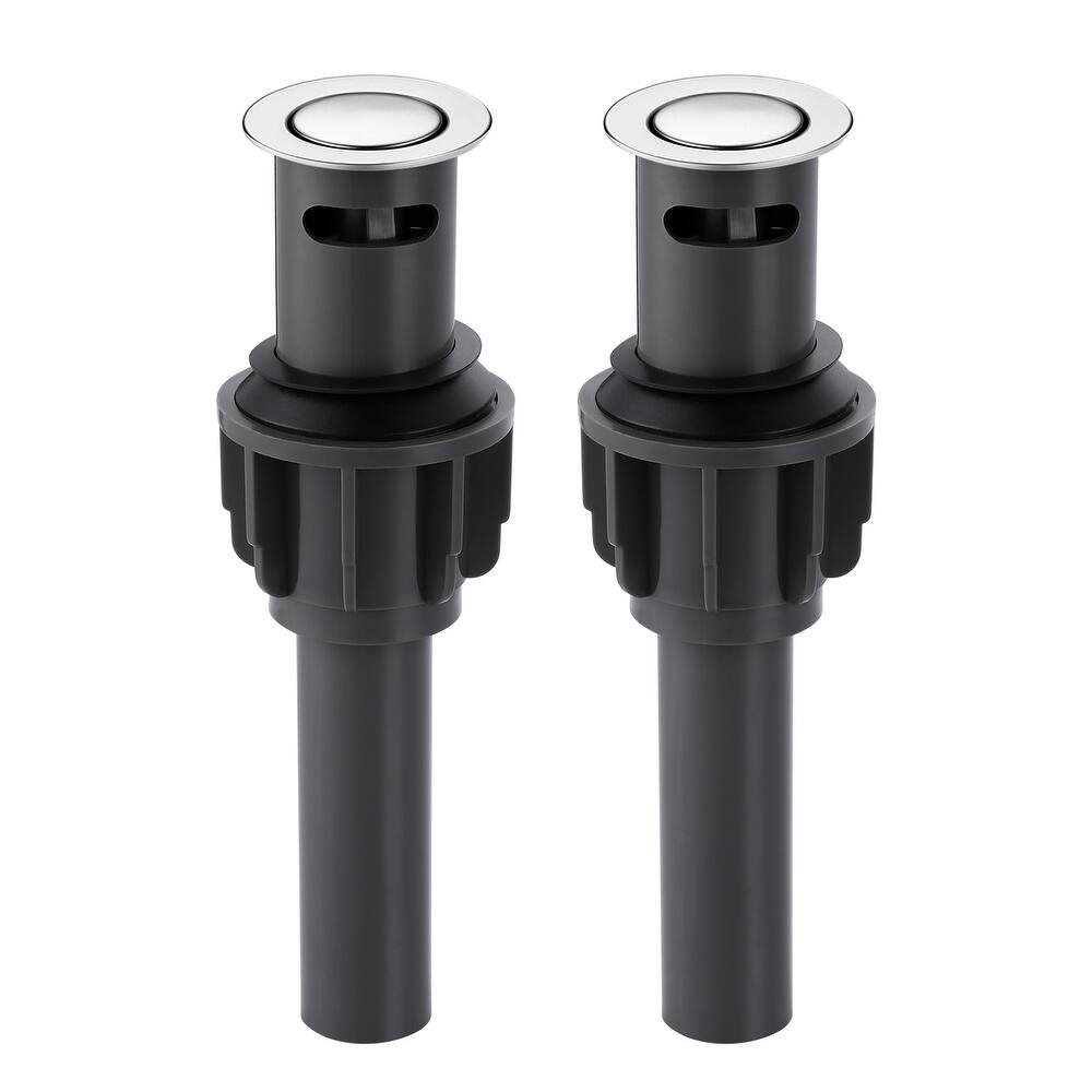 WOWOW 2-Piece Economical Easy Clean Pop Up Drain With Overflow