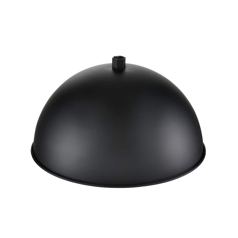 R Series 1-Light Wide Deep Bowl Satin Black - Satin Black - Satin Black