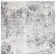 preview thumbnail 19 of 113, SAFAVIEH Aston Fedra Modern Abstract Rug 6'7" Square - Ivory/Grey - Square