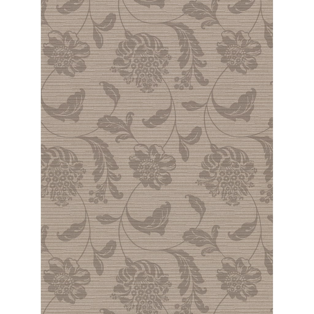 Holiday Brown Jacobean Wallpaper