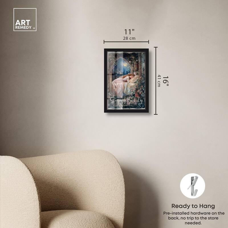Classic Sleeping Beauty Shadowbox by Art Remedy