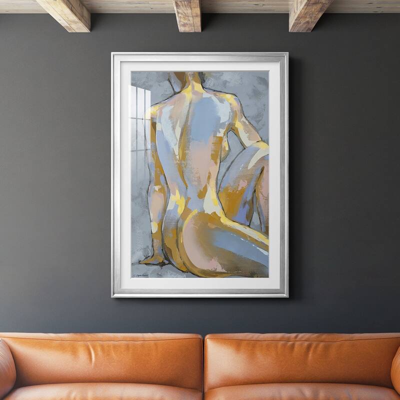 Grey Maiden II Premium Framed Print - Ready to Hang