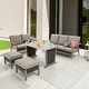 preview thumbnail 1 of 15, Patio Festival Thermal Transfer 5-Piece Outdoor Dining Set