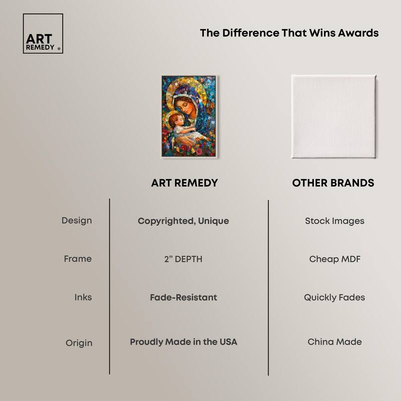 Glass Gospel II Canvas by Art Remedy