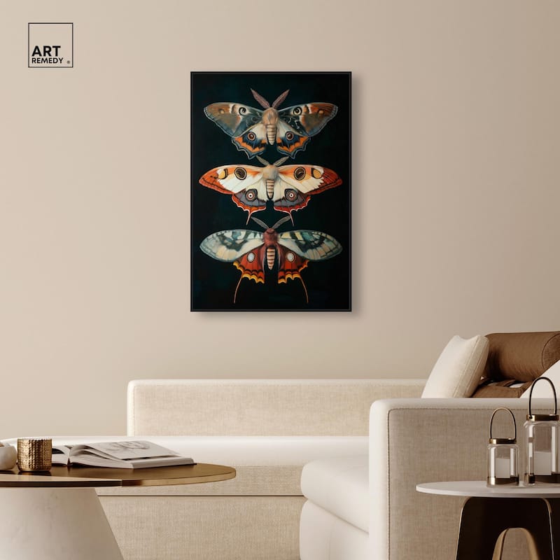 Void's Vivid Visitors Canvas by Art Remedy