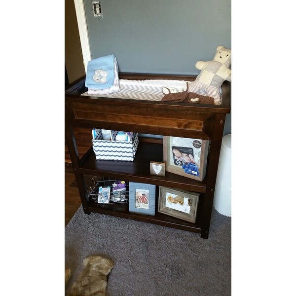 Shop Child Craft Abbott Dressing Table Rich Walnut On Sale