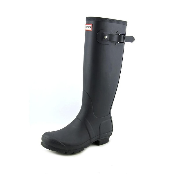 Hunter Original Tall Round Toe Synthetic Rain Boot