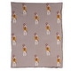 preview thumbnail 1 of 1, Cotton Knit Baby Blanket with Cowboy Print - 40.0"L x 32.0"W x 0.3"H Western - 40.0"L x 32.0"W x 0.3"H - Multi